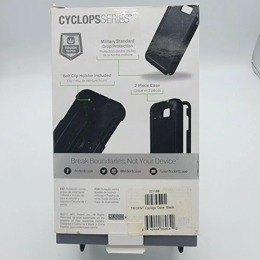 Trident Cyclops Shockproof Hard Shell Snap Cover Case for GALAXY J3 (2017)
